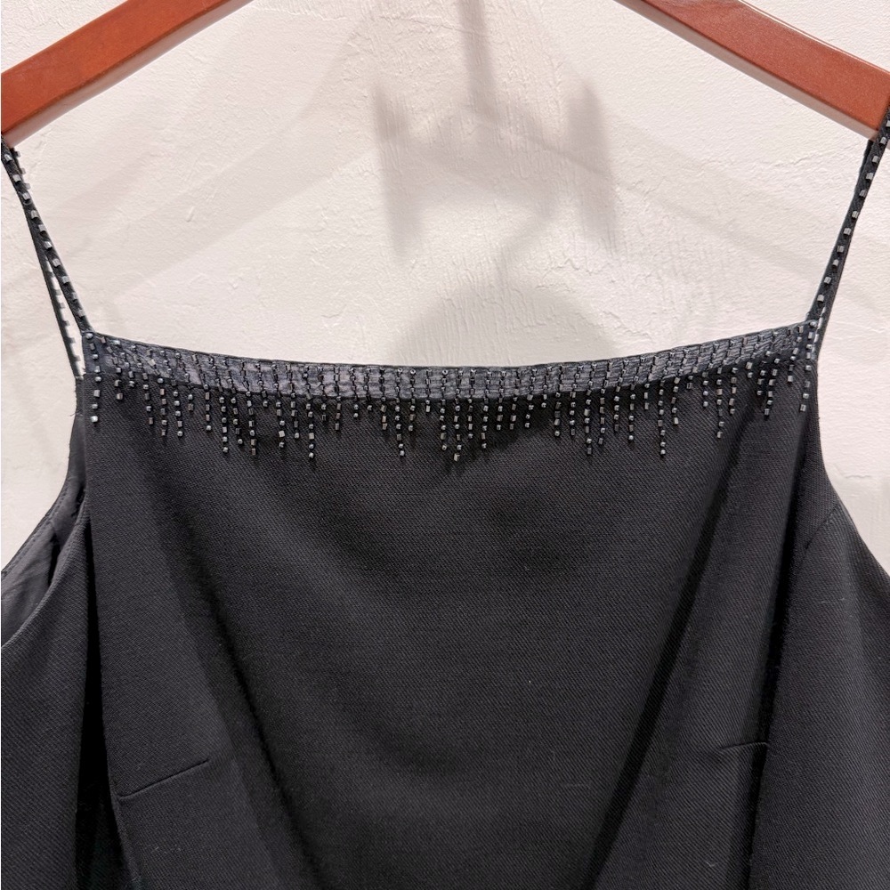 Ann Taylor Petites Black Dress and Jacket with Beaded Trim - Picture 7 of 14